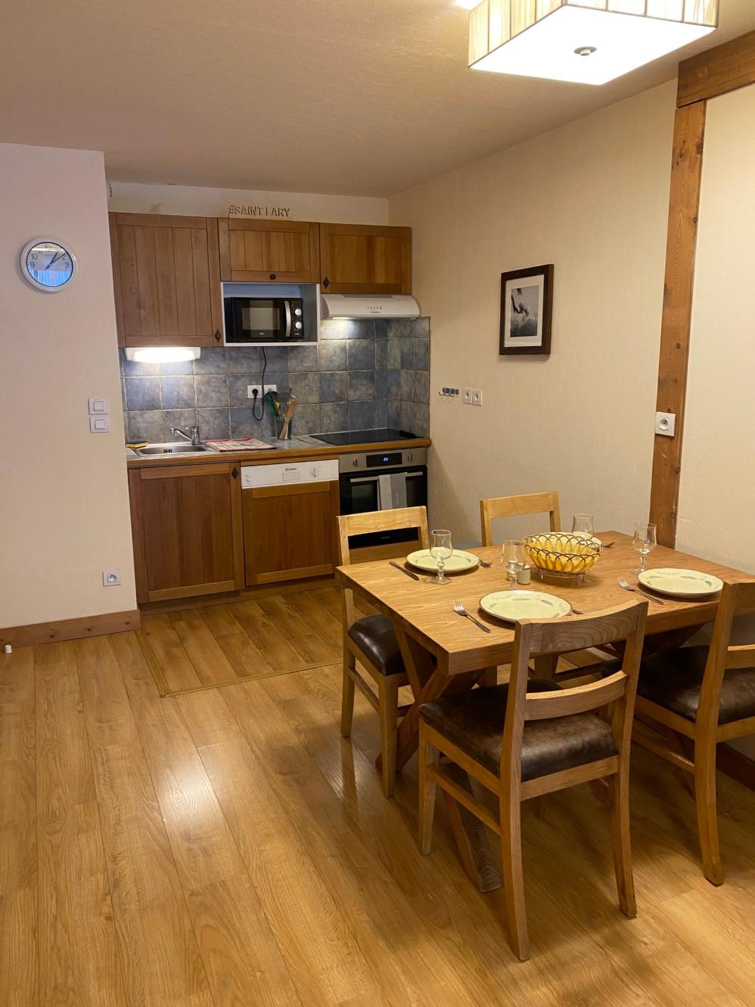 Appartement T2+Coin Nuit 6 Pers Residence De Cami Real Au Centre Du Village De Saint Lary Soulan Avec Piscine Interieure+ Sauna Et Hammam Εξωτερικό φωτογραφία